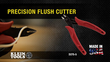 Klein Tools' Precision Flush Cutter Overview Klein Tools' Precision Flush Cutter Overview