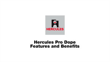 Hercules Pro Dope Features and Benefits Hercules Pro Dope Features and Benefits