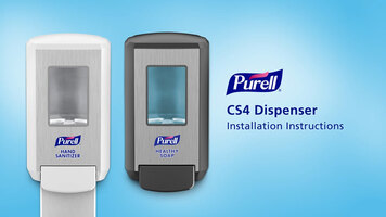 Purell® CS4 Hand Sanitizer Dispenser Installation