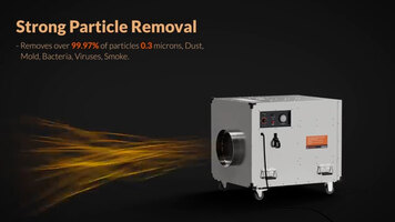 AlorAir PuriSystems HEPA Pro Air Scrubber Overview