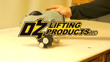 Overview of Oz Lifting Products Push Beam Trolley