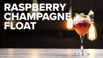 Raspberry Champagne Float Raspberry Champagne Float