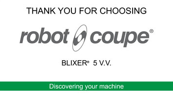 Robot-Coupe Blixer 5 V.V. Food Processor: Discovering Your Machine