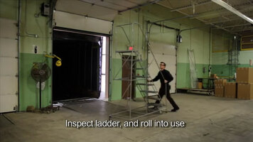 READY TO CLIMB LADDER