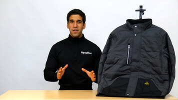 RefrigiWear ChillShield Gray Jacket Overview RefrigiWear ChillShield Gray Jacket Overview