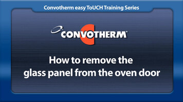 Cleveland Convotherm: Removing the Glass Panel Cleveland Convotherm: Removing the Glass Panel