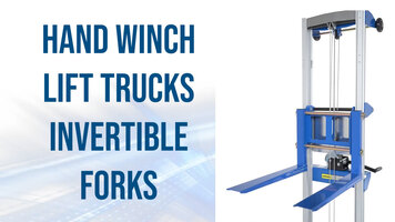 Hand Winch Lift Trucks Invertible Forks Overview