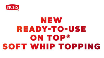 Rich's Ready-to-Use On Top Soft Whip Topping