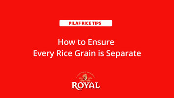 Pilaf Rice: How to Separate Grains Pilaf Rice: How to Separate Grains