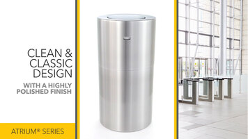 Rubbermaid Atrium Waste Receptacles Rubbermaid Atrium Waste Receptacles