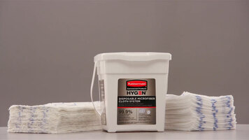 Rubbermaid HYGEN Disposable Microfiber Cloth System Rubbermaid HYGEN Disposable Microfiber Cloth System
