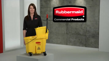 Rubbermaid® WaveBrake® Mop Bucket Overview Rubbermaid® WaveBrake® Mop Bucket Overview