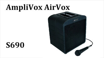 AmpliVox S690 AirVox PA System Overview AmpliVox S690 AirVox PA System Overview