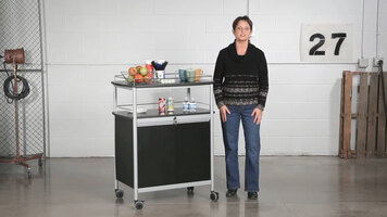 Safco Mobile Beverage Cart