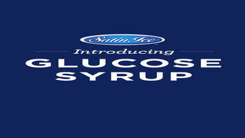 Introduction to Glucose Syrup from Satin Ice