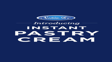Introduction to Instant Pastry Cream from Satin Ice Introduction to Instant Pastry Cream from Satin Ice