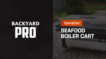 Backyard Pro Seafood Boiler Cart Operation & Cleaning Backyard Pro Seafood Boiler Cart Operation & Cleaning