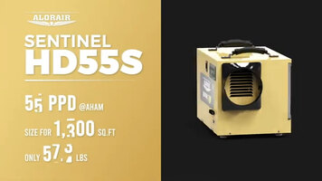 AlorAir Sentinel HD55S Dehumidifier Overview AlorAir Sentinel HD55S Dehumidifier Overview