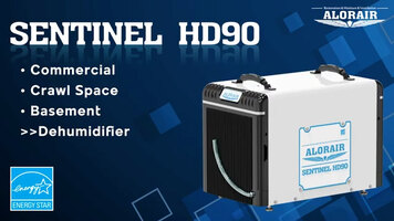 AlorAir Sentinel HD90 Dehumidifier Overview AlorAir Sentinel HD90 Dehumidifier Overview