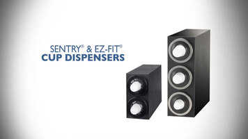 San Jamar Sentry and EZ-Fit® Cup Dispensers