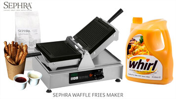 Sephra Commercial Waffle Fries Maker Sephra Commercial Waffle Fries Maker