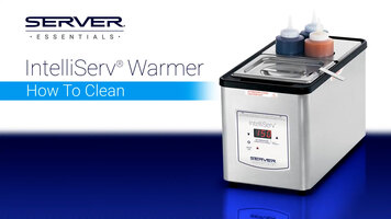 Server IntelliServ Warmer - How to Clean