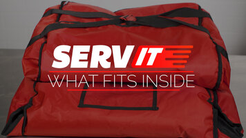 What Fits Inside a ServIt Insulated Pizza Delivery Bag?