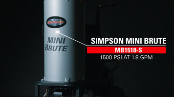 Simpson Mini Brute MB1518-S Simpson Mini Brute MB1518-S
