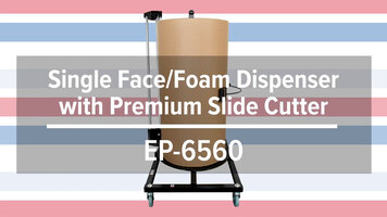 Single Face/Foam Dispenser with Premium Cutter Overview