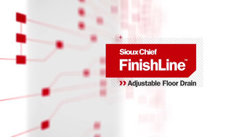 Sioux Chief FinishLine Drain