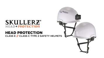 Skullerz Type 2 Class E / Class C Safety Helmets Overview Skullerz Type 2 Class E / Class C Safety Helmets Overview