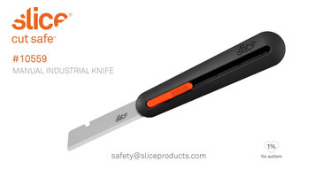 Slice Manual Industrial Knife 10559