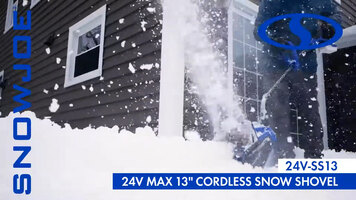 Snow Joe 24V-SS13 - 13" 24V Cordless Snow Shovel Overview