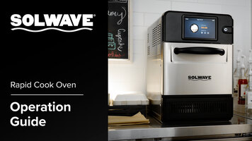 Solwave Rapid Cook Oven: How to Operate