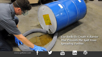 Spilfyter Absorbent Socks and Pads