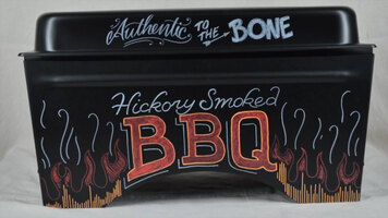 Sterno Chalkboard Chafer - BBQ Theme