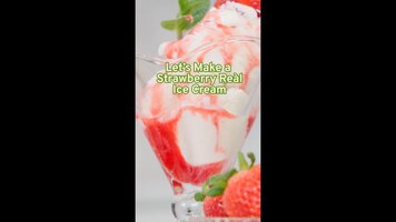 Strawberry Reàl Ice Cream Strawberry Reàl Ice Cream