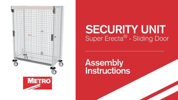 Metro Super Erecta Sliding Door Assembly