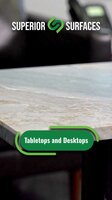 Superior Surfaces Tabletops and Desktops Overview Superior Surfaces Tabletops and Desktops Overview