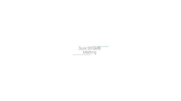 Sure Stride Mat Features Sure Stride Mat Features