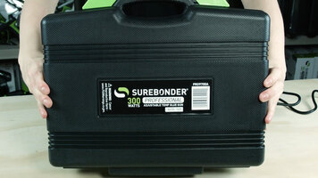 Surebonder 300 Watts Heavy Duty Adjustable Temperature Professional Glue Gun PRO2-500