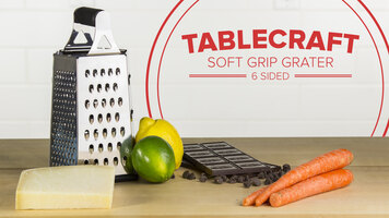 TableCraft Soft Grip 6 Sided Grater