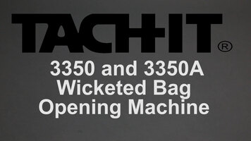 Tach-It 3350 and 3350A Bag Openers