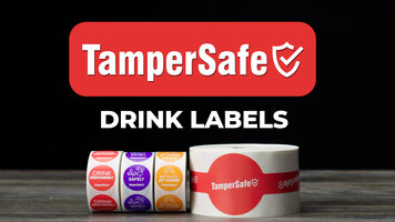 TamperSafe Drink Labels