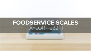 Taylor TE32FT Compact Digital Scale