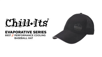The Chill-Its 8937 Performance Cooling Hat Easily Activates For Cool Relief in the Heat The Chill-Its 8937 Performance Cooling Hat Easily Activates For Cool Relief in the Heat