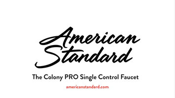 American Standard Colony PRO Single-Control Faucet Overview