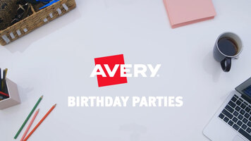 Throw a Themed Party with Avery®