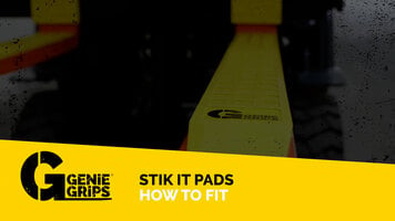 GenieGrips Stik-It Pads How to Fit