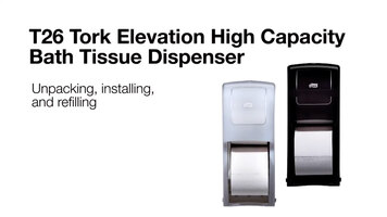 Tork High Capacity Bath Tissue Roll Dispenser T26 Tork High Capacity Bath Tissue Roll Dispenser T26